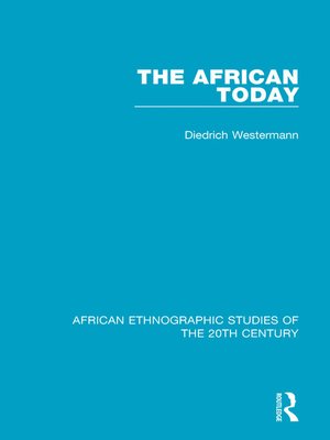 cover image of The African Today